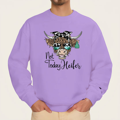 "Not Today's Heifer" Iron-On Transfer