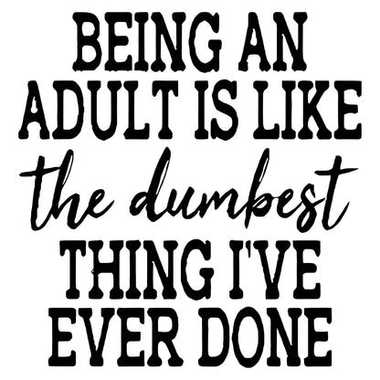 Humorous adult quotes iron-on transfers