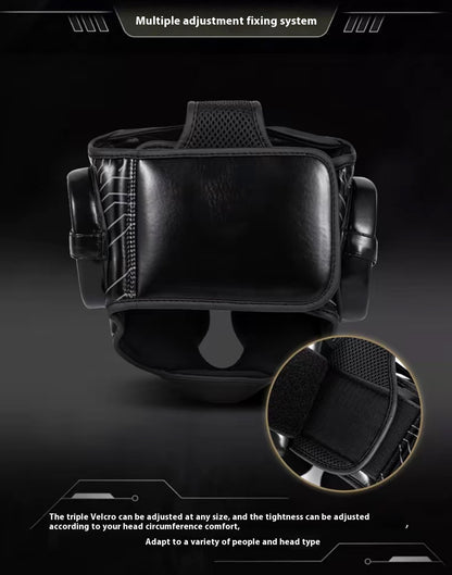Headgear for Boxing,Martial Arts Headgear,Kickboxing Head Gear for Muay Thai,Grappling, Sparring, Kickboxing, Karate, Taekwondo