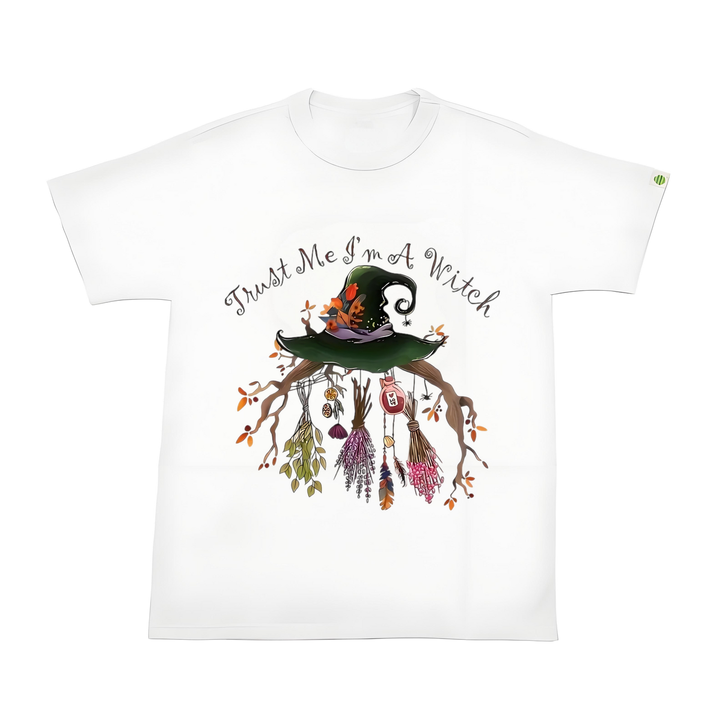 Witch pattern heat transfer iron-on
