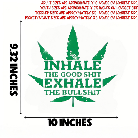 Leaf pattern iron-on transfer