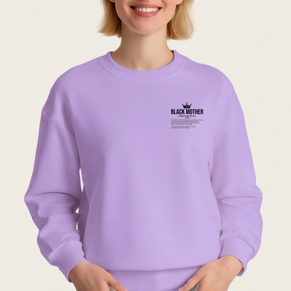 Black Mother Iron-On Transfer