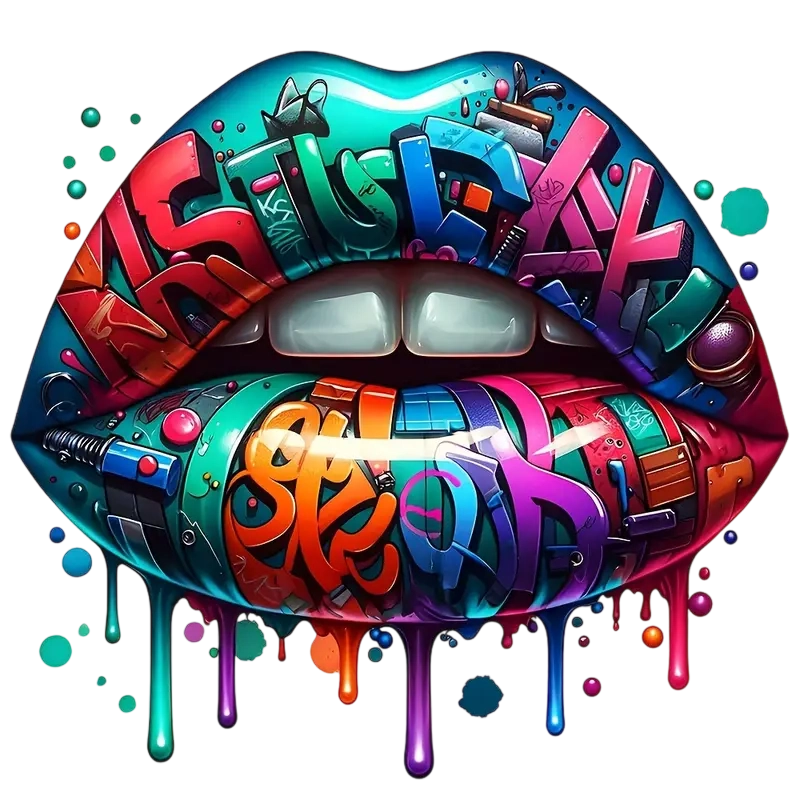 3D printing color fantasy mouth heat transfer ironing
