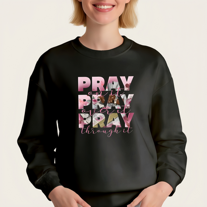 Inspirational quote and floral lettering iron-on transfers