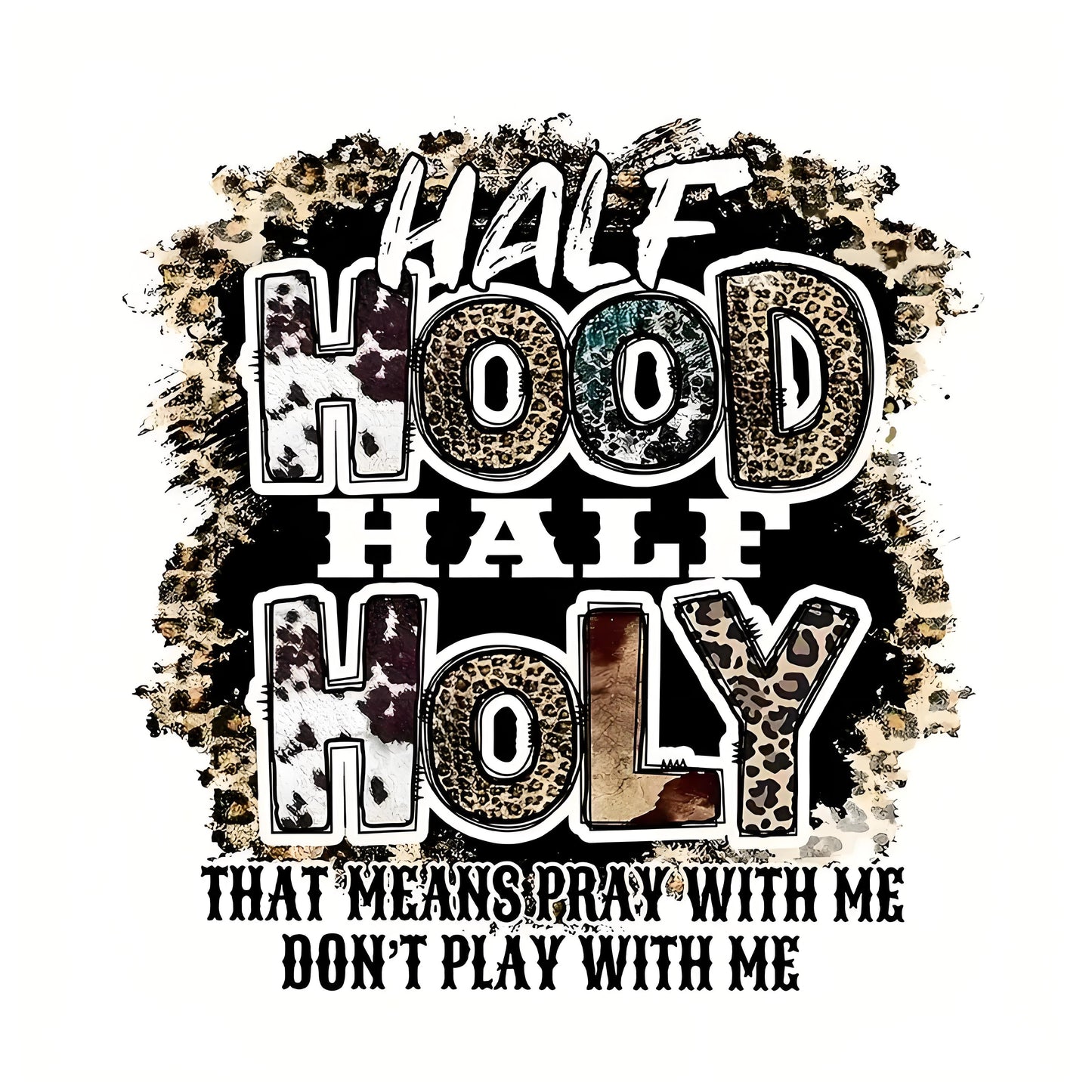 Letter Print Iron-On Transfer