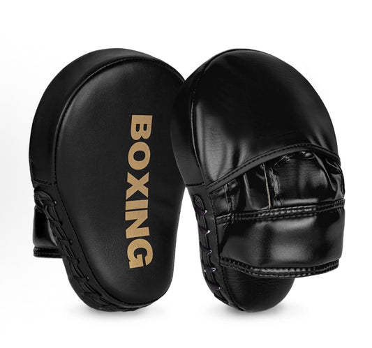 Boxing Curved Focus Punching Mitts- Leatherette Training Hand Pads（single）