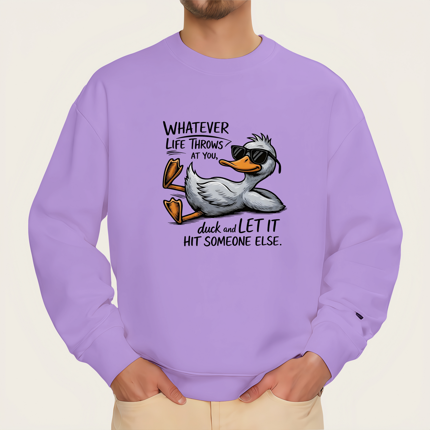 Funny Duck Iron-On Transfers