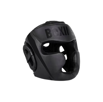 Boxing Headgear, MMA Training, Adjustable Padded Kara,Muay Thai Headgear, Kickboxing, Sparring, Martial Arts, Karate, Taekwondo Helmet