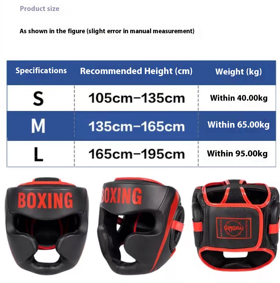 Boxing Headgear, MMA Training, Adjustable Padded Kara,Muay Thai Headgear, Kickboxing, Sparring, Martial Arts, Karate, Taekwondo Helmet
