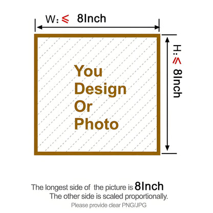 Customized heat transfer DTF heat transfer patches