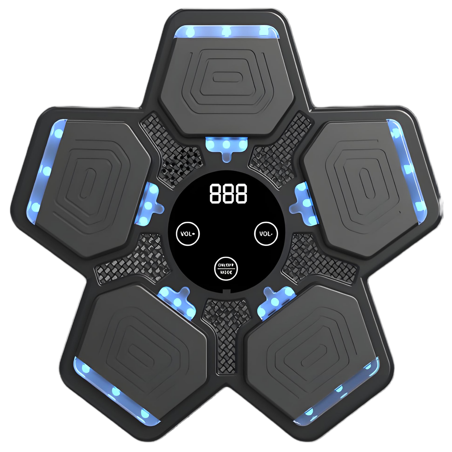 2025 Music Boxing Machine for Adults and Kids, Smart Bluetooth Boxing Training Equipment with Gloves Wall Mounted, Workout Punching Machine for Home,Office and Gym