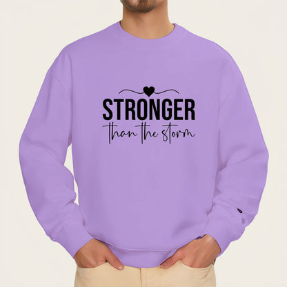 Classic black Faith Over Fear iron-on transfer