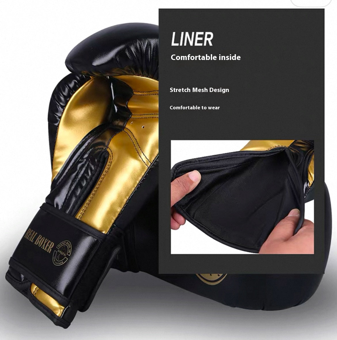 Boxing Gloves for Men & Women, Boxing Training Gloves, Kickboxing Gloves, Sparring Punching Gloves, Heavy Bag Workout Gloves for Boxing, Kickboxing, Muay Thai, MMA