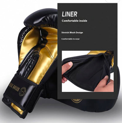 Boxing Gloves for Men & Women, Boxing Training Gloves, Kickboxing Gloves, Sparring Punching Gloves, Heavy Bag Workout Gloves for Boxing, Kickboxing, Muay Thai, MMA