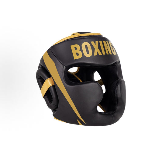 Boxing Headgear, MMA Training, Adjustable Padded Kara,Muay Thai Headgear, Kickboxing, Sparring, Martial Arts, Karate, Taekwondo Helmet