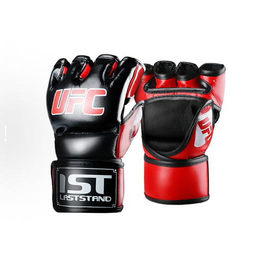 Open Palm Training Gloves for Grappling, Kickboxing, Muay Thai, Light Sparring, Youth Self-Defense, Heavy Bag Workouts – Durable Synthetic Leather with Wrist Support