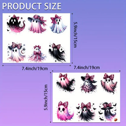 （12PCS/SET）Halloween DIY UV Transfer Paper Set