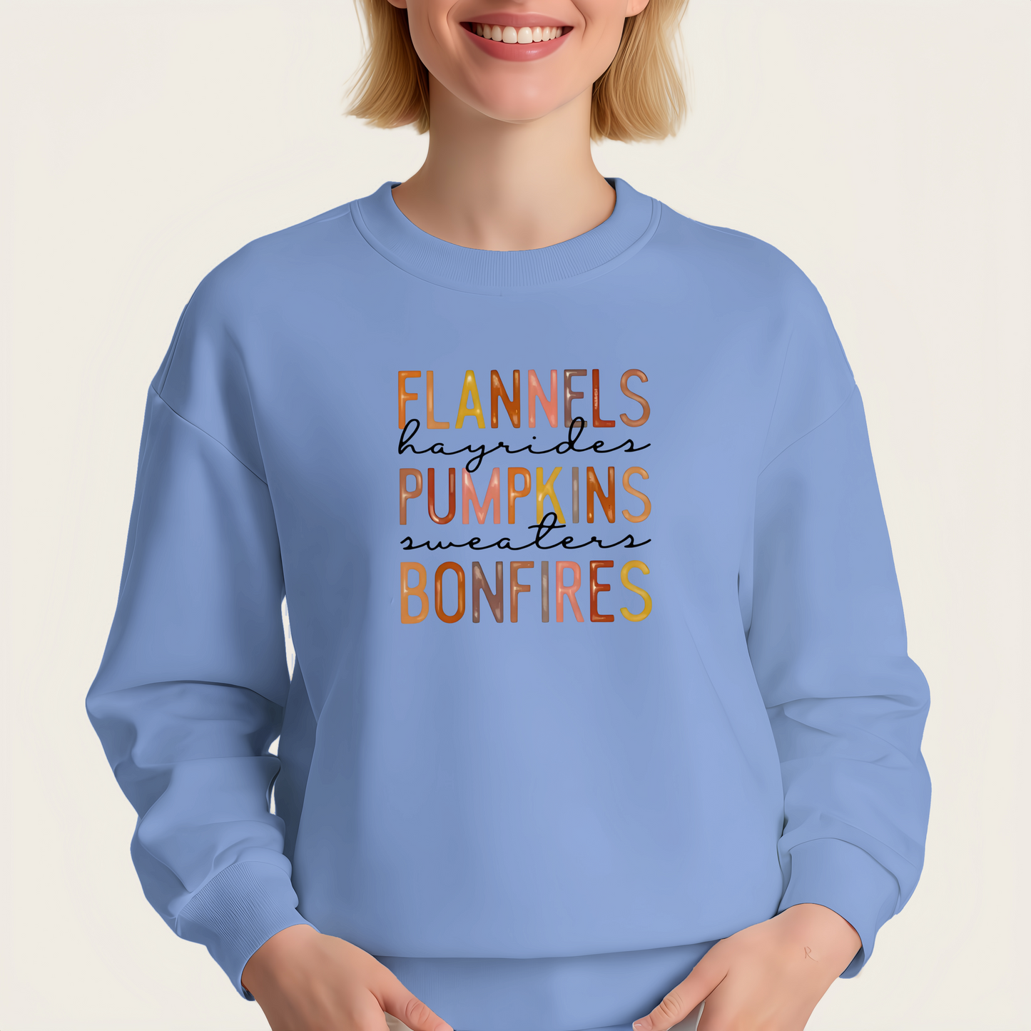 Fashionable English letters iron-on transfer