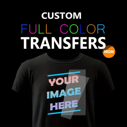 Customized heat transfer DTF heat transfer patches