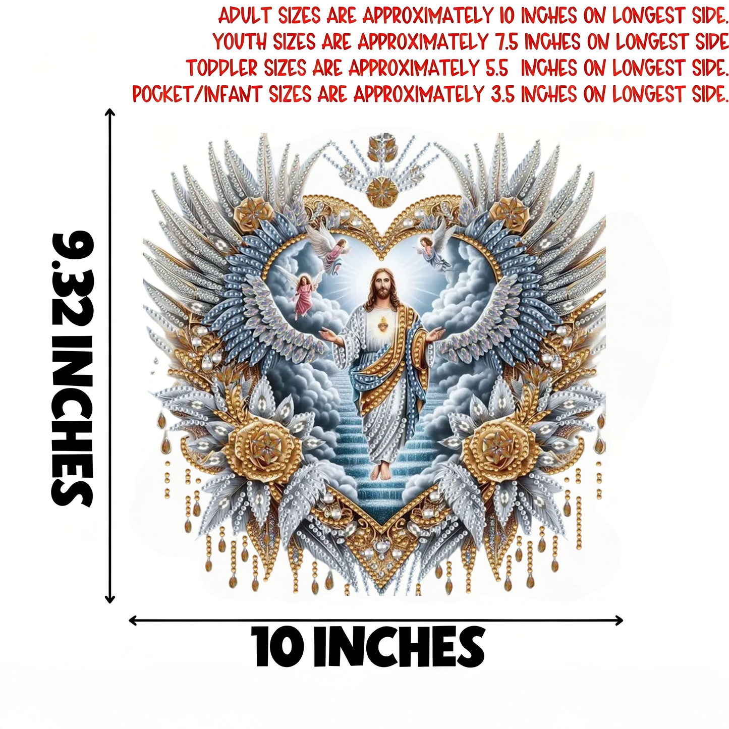 Jesus Christ Iron-On Transfer