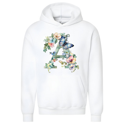 A-M Floral pattern heat transfer ironing