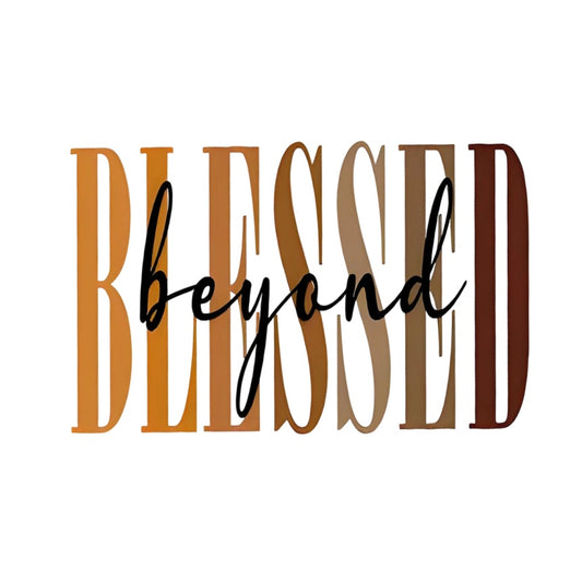 Fashionable letter pattern iron-on transfer