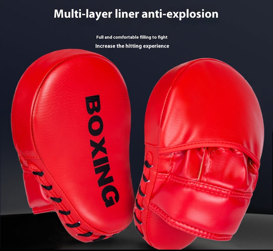 Boxing Curved Focus Punching Mitts- Leatherette Training Hand Pads（single）