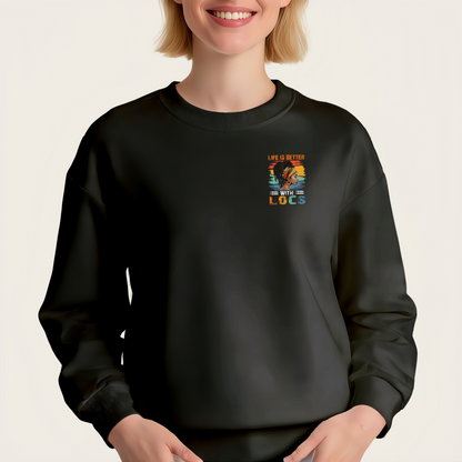 "Life is better" iron-on transfer