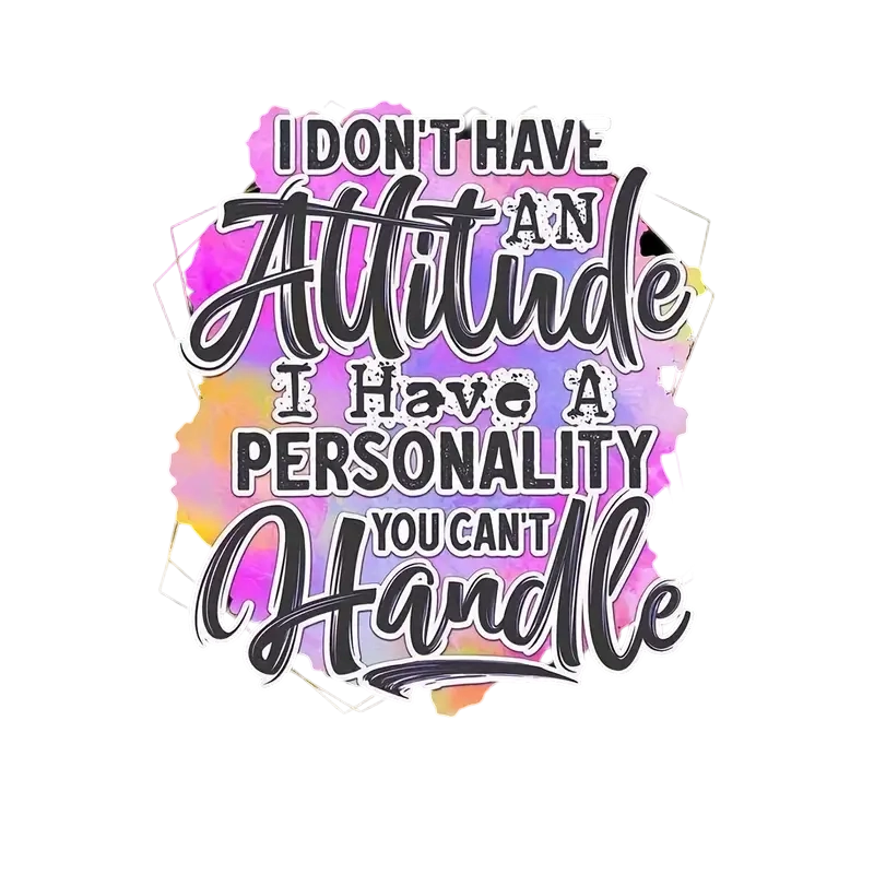 Vibrant letter heat transfer ironing