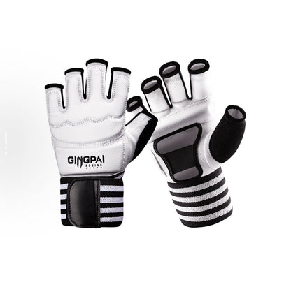 Open Palm Training Gloves for Grappling, Kickboxing, Muay Thai, Light Sparring, Youth Self-Defense, Heavy Bag Workouts – Durable Synthetic Leather with Wrist Support