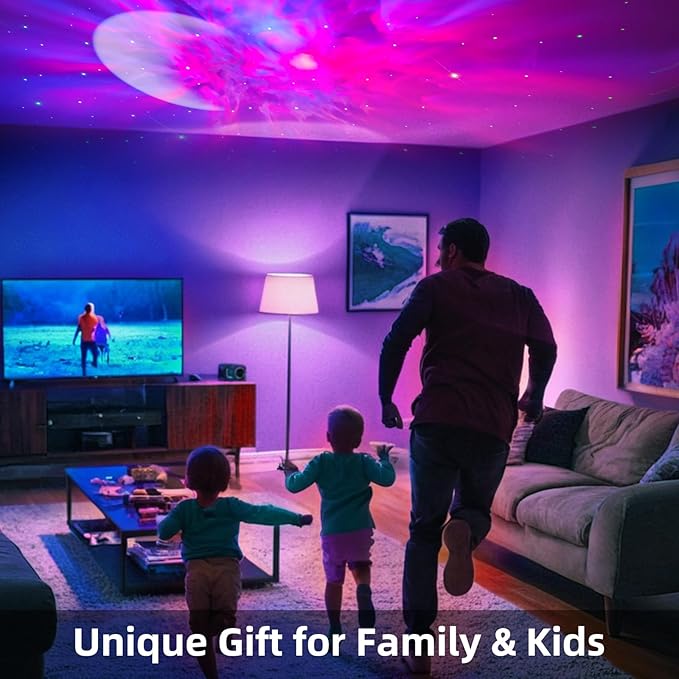 Star Projector Astronaut Galaxy Projector - Bluetooth Speaker, White Noise,Moon Nebula Night Light for Bedroom, 360° Adjustable,Timer and Remote, Star Galaxy Projectors for Kids Adult,Gift Choice