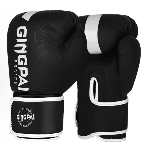 Boxing Gloves, Pro Training Sparring, Maya Hide Leather, Muay Thai MMA Kickboxing, Men Women Adult, Heavy Punching Bag Focus Mitts Pads Workout, Ventilated Palm, Multi Layered