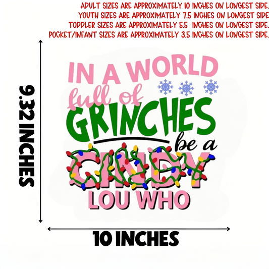 Snowflake and Candy Cane Design Iron-On Transfers