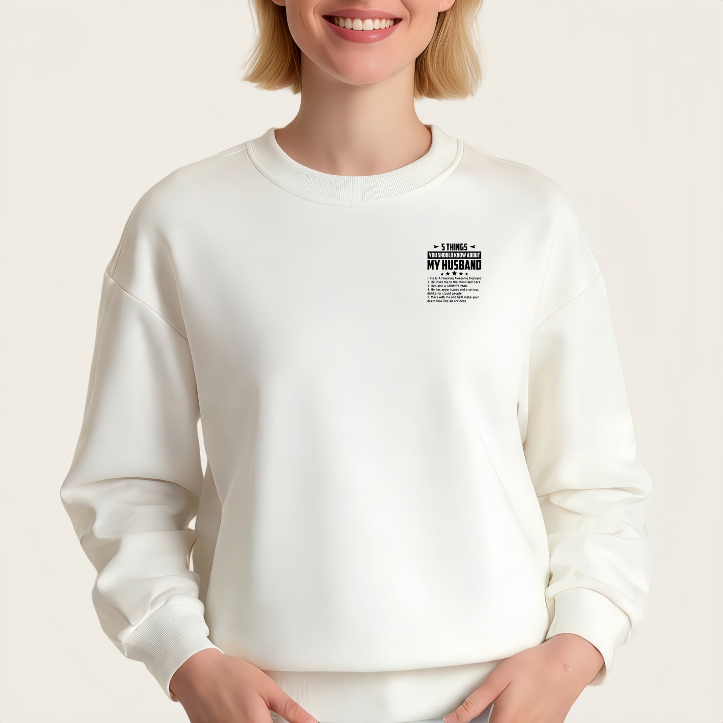 Letter print iron-on transfer