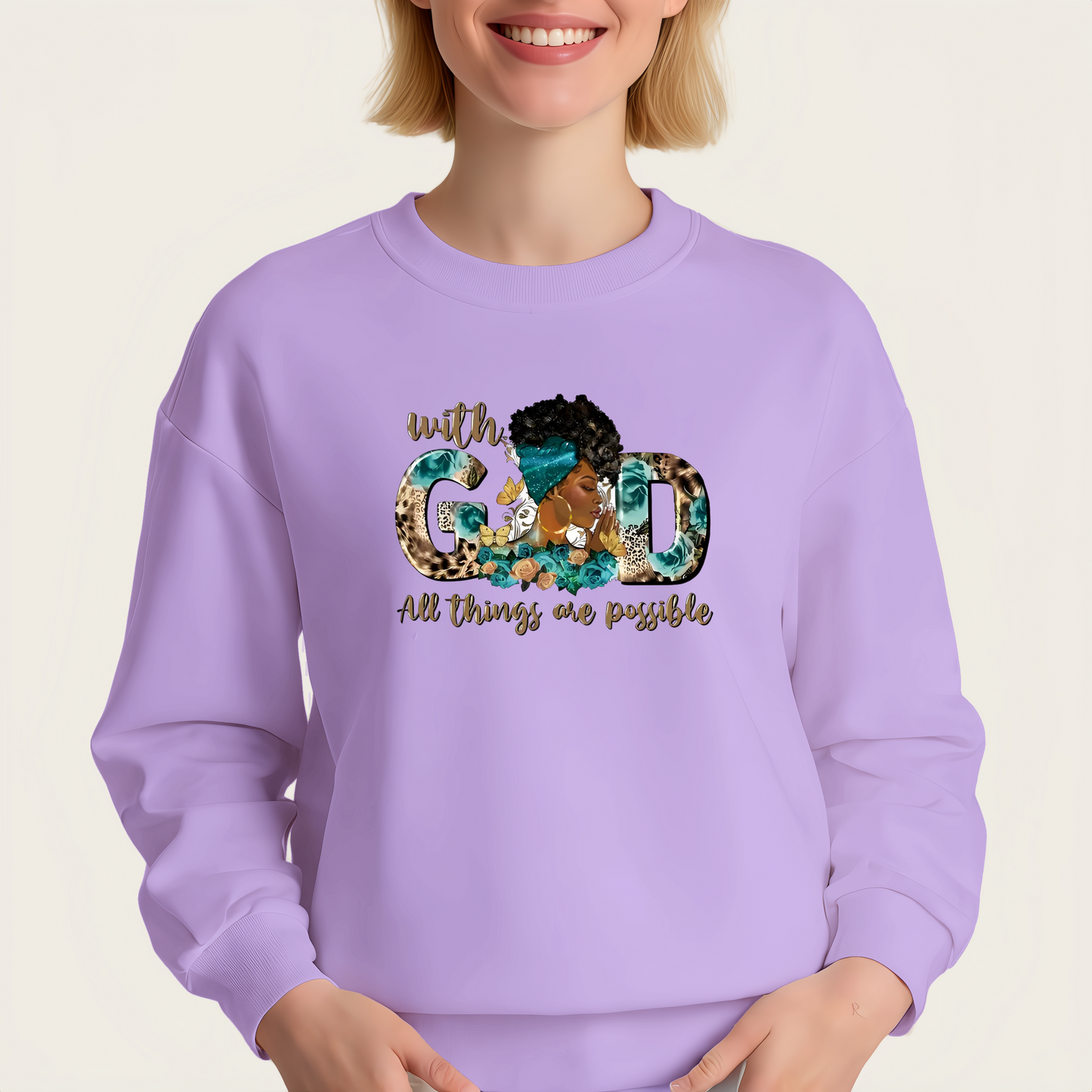 Cartoon portrait and letter pattern iron-on transfers