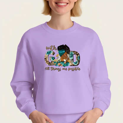 Cartoon portrait and letter pattern iron-on transfers