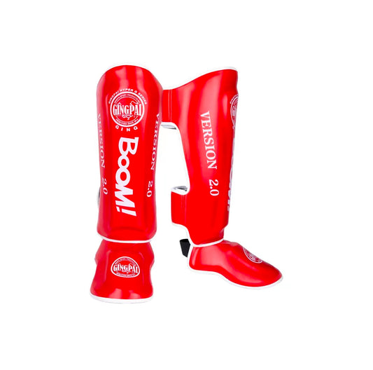 MMA Martial Arts Shin Guards – Padded, Adjustable Muay Thai Leg Guards with Instep Protection for Kickboxing/MMA Training and Sparring – Durable, Professional MMA Equipment