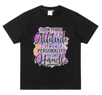 Vibrant letter heat transfer ironing