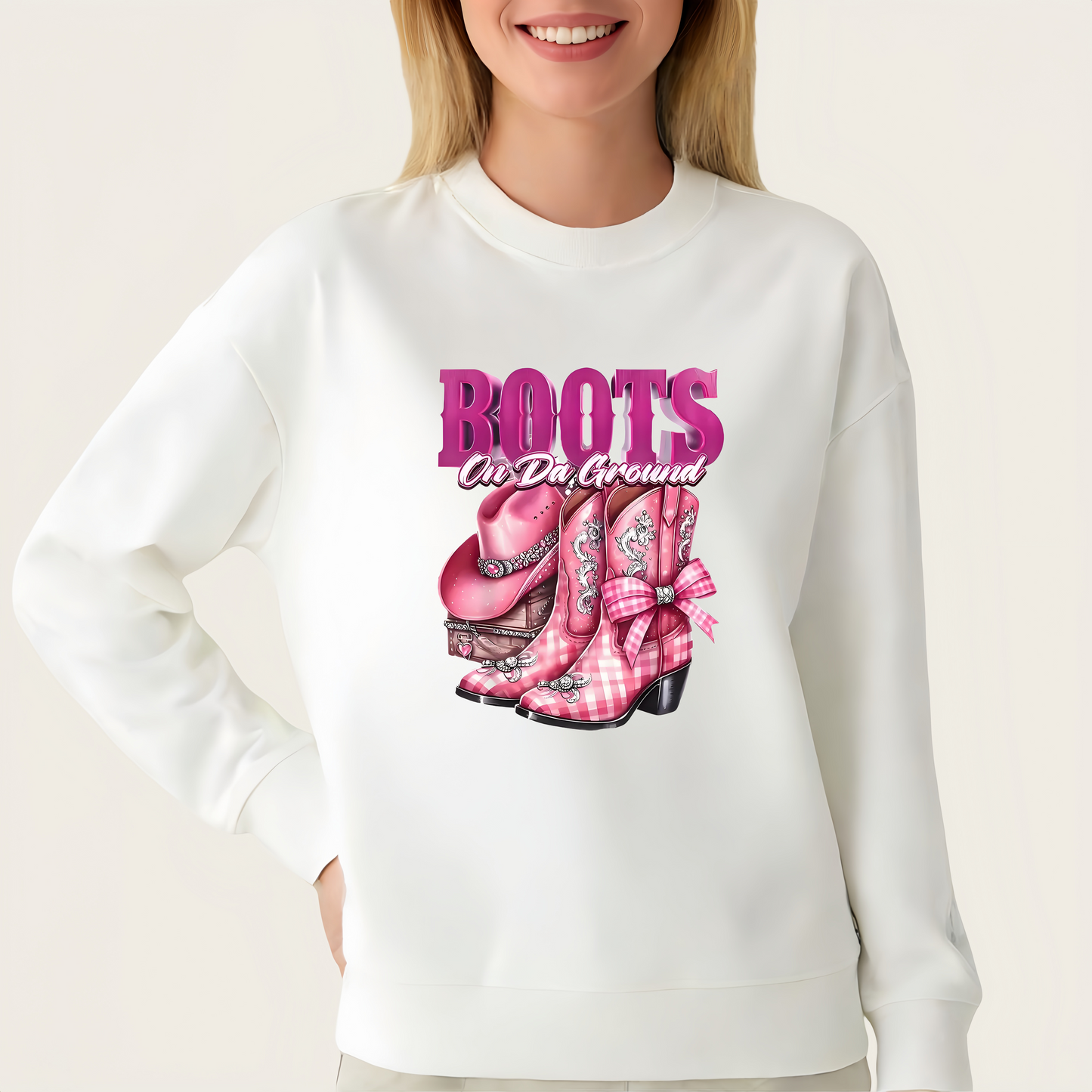 Vintage Western Cowboy Boots Iron-On Transfers