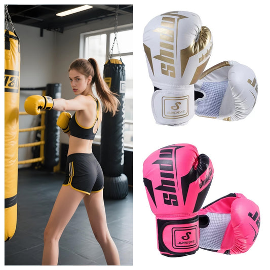 Boxing Gloves - Maximum Protection & Stability | Boxing Gloves for Boxing, MMA, Muay Thai & Kickboxing | Sizes 8-12 oz, Includes Carry Bag