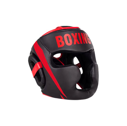 Boxing Headgear, MMA Training, Adjustable Padded Kara,Muay Thai Headgear, Kickboxing, Sparring, Martial Arts, Karate, Taekwondo Helmet