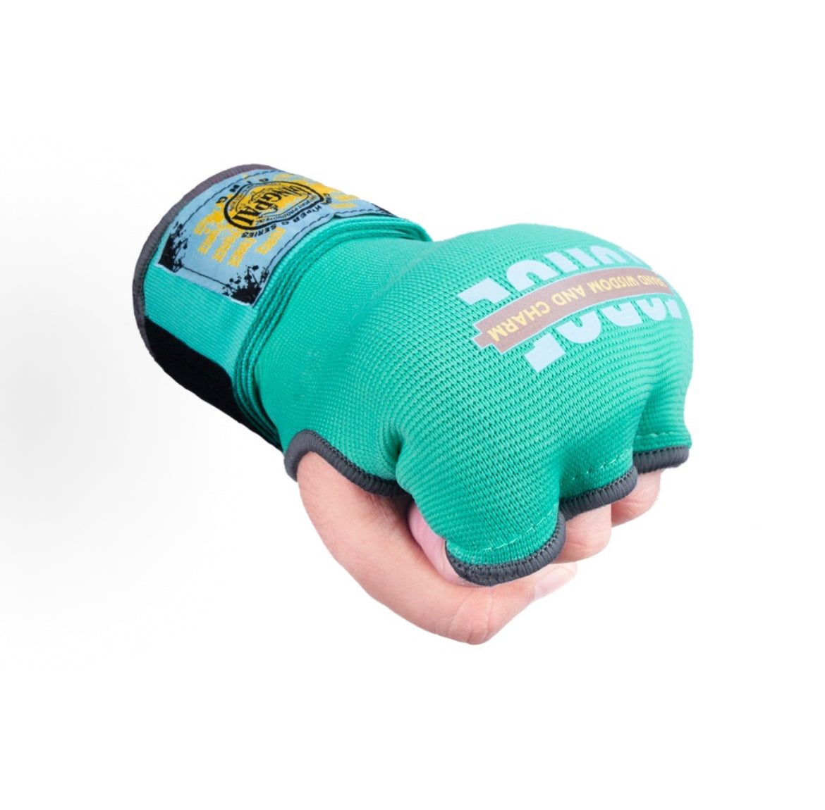 Gel Boxing Hand Wraps Inner Gloves Men Women,Elasticated Padded Fist Under Mitts Protection, Muay Thai MMA Kickboxing Martial Arts Punching Training Bandages