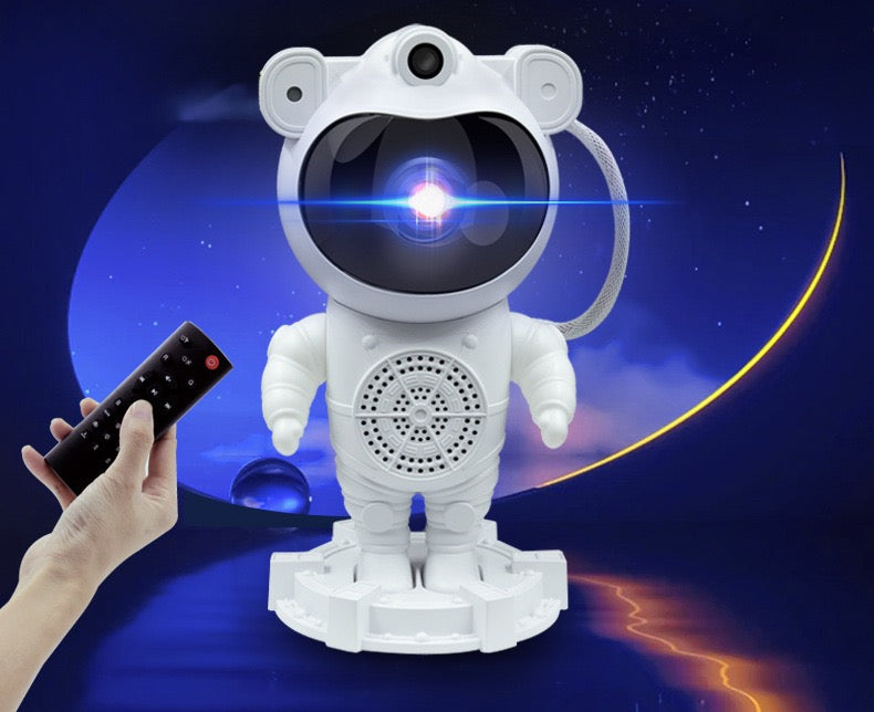 Star Projector Astronaut Galaxy Projector - Bluetooth Speaker, White Noise,Moon Nebula Night Light for Bedroom, 360° Adjustable,Timer and Remote, Star Galaxy Projectors for Kids Adult,Gift Choice