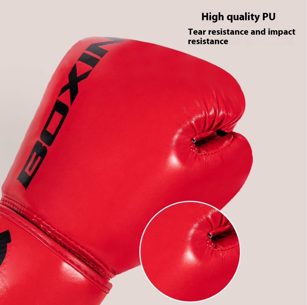 Pro Style Exercise Workout Training Boxing Gloves for Sparring, Heavy Bag and Mitt Work