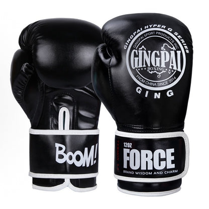 Boxing Gloves EGO, Sparring Muay Thai Kickboxing MMA Heavy Training Mitts, Maya Hide Leather, Ventilated, Long Support, Punching Bag Workout Pads, Men Women