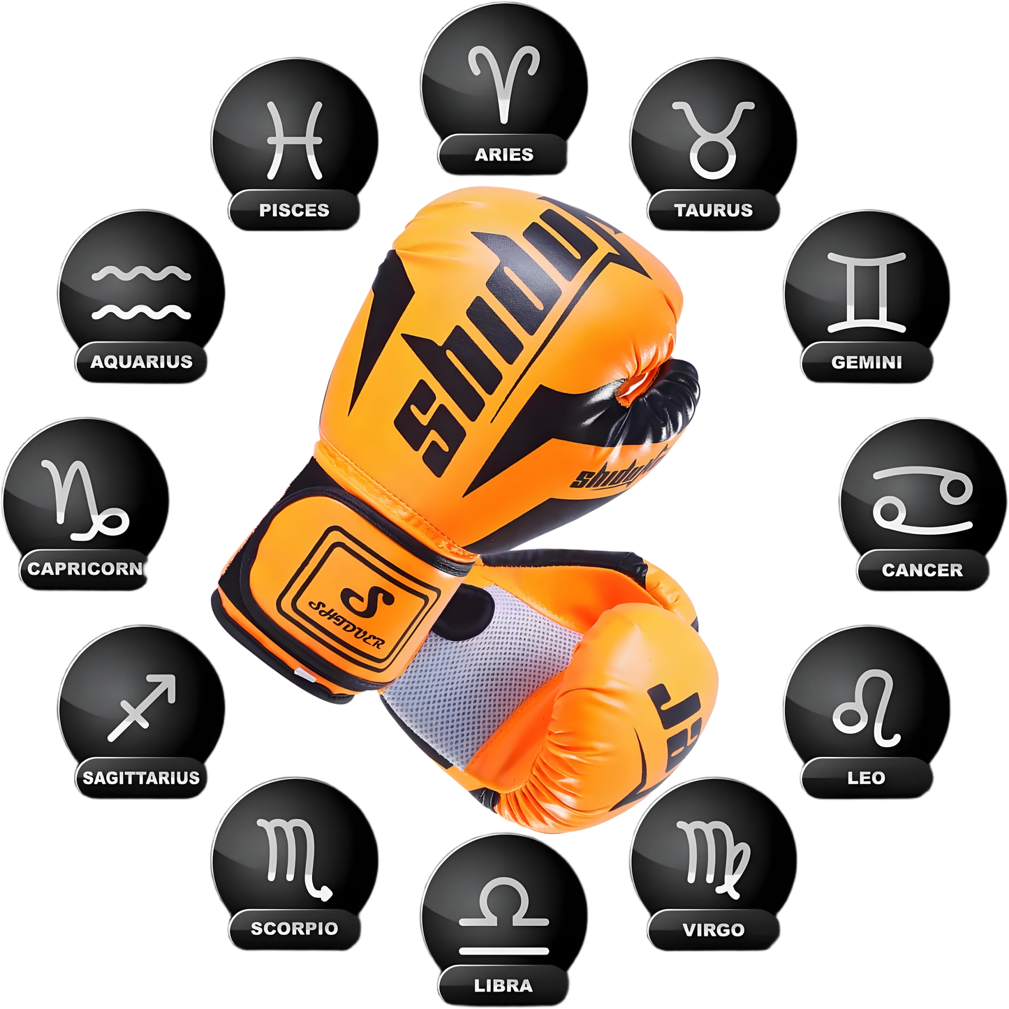 Boxing Gloves - Maximum Protection & Stability | Boxing Gloves for Boxing, MMA, Muay Thai & Kickboxing | Sizes 4-12 oz, Includes Carry Bag