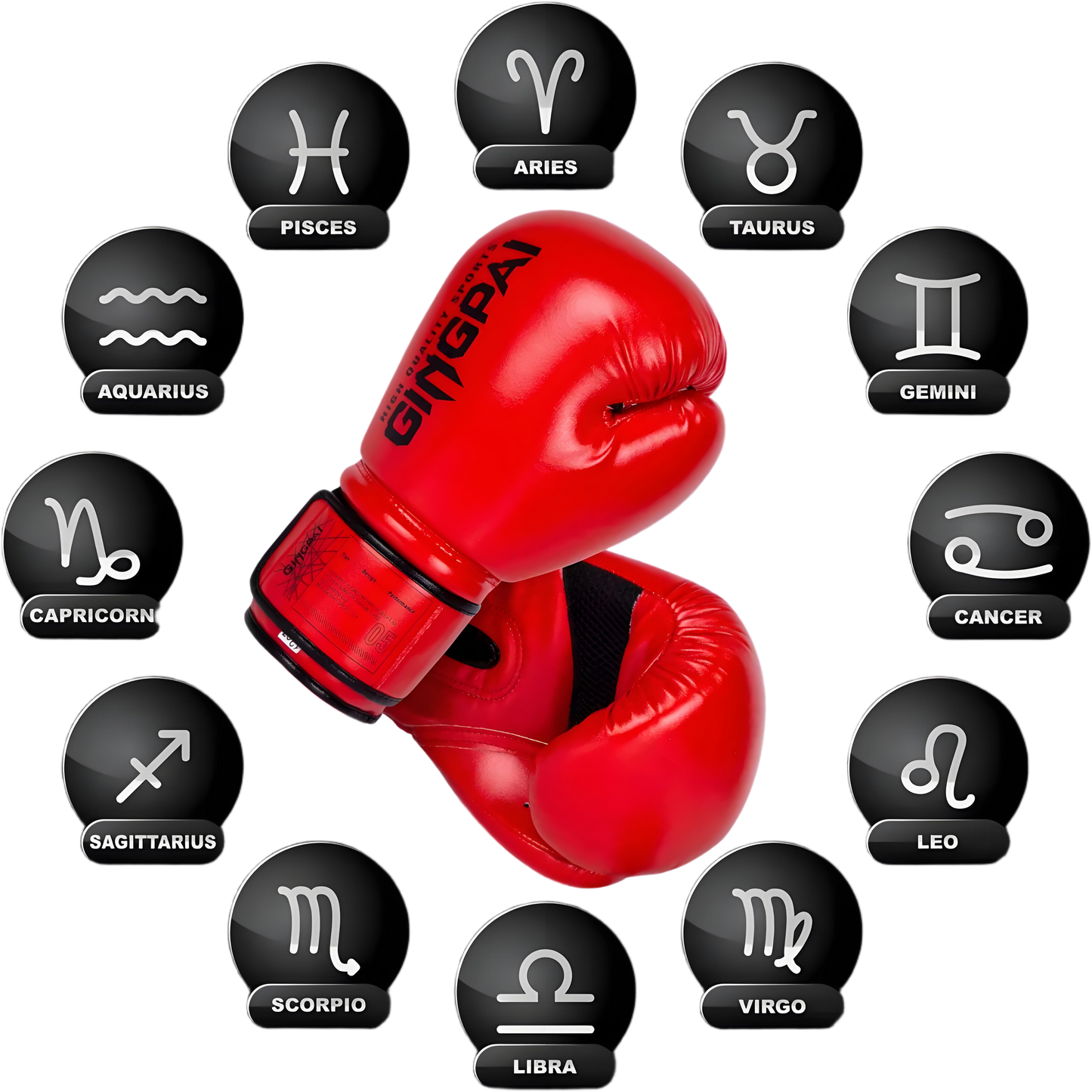 Boxing Gloves - Maximum Protection & Stability | Boxing Gloves for Boxing, MMA, Muay Thai & Kickboxing | Sizes 6-12 oz, Includes Carry Bag