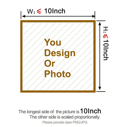 Customized heat transfer DTF heat transfer patches