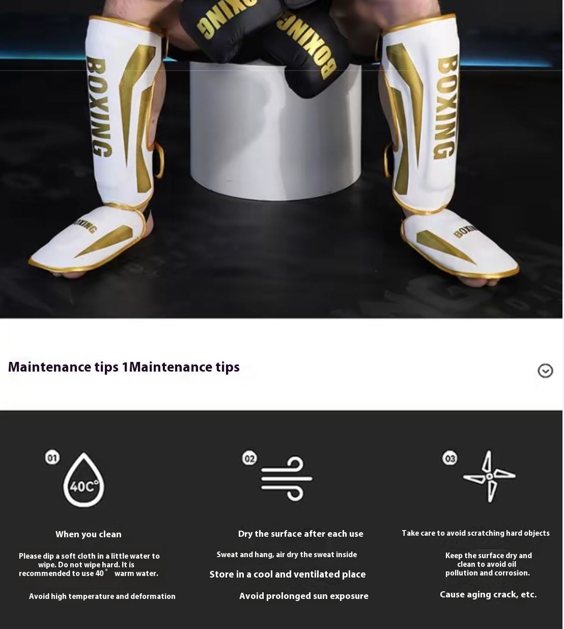 Shin Guards Kickboxing Muay Thai, SATRA SMMAF Approved, Premium Maya Hide Leather, Leg Instep Protection Pads, MMA Martial Arts Kicking Sparring Training Gear, BJJ Karate Boxing Taekwondo