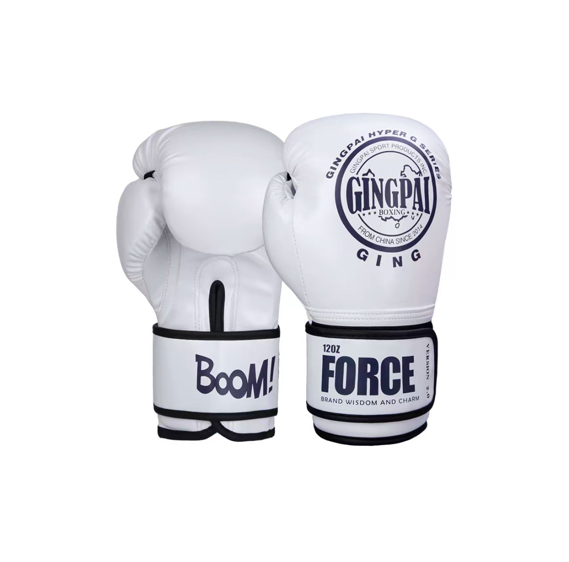 Boxing Gloves EGO, Sparring Muay Thai Kickboxing MMA Heavy Training Mitts, Maya Hide Leather, Ventilated, Long Support, Punching Bag Workout Pads, Men Women